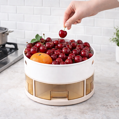 360° Rotating Kitchen Spice Rack - Ultimate Multifunctional Seasoning Storage Organizer