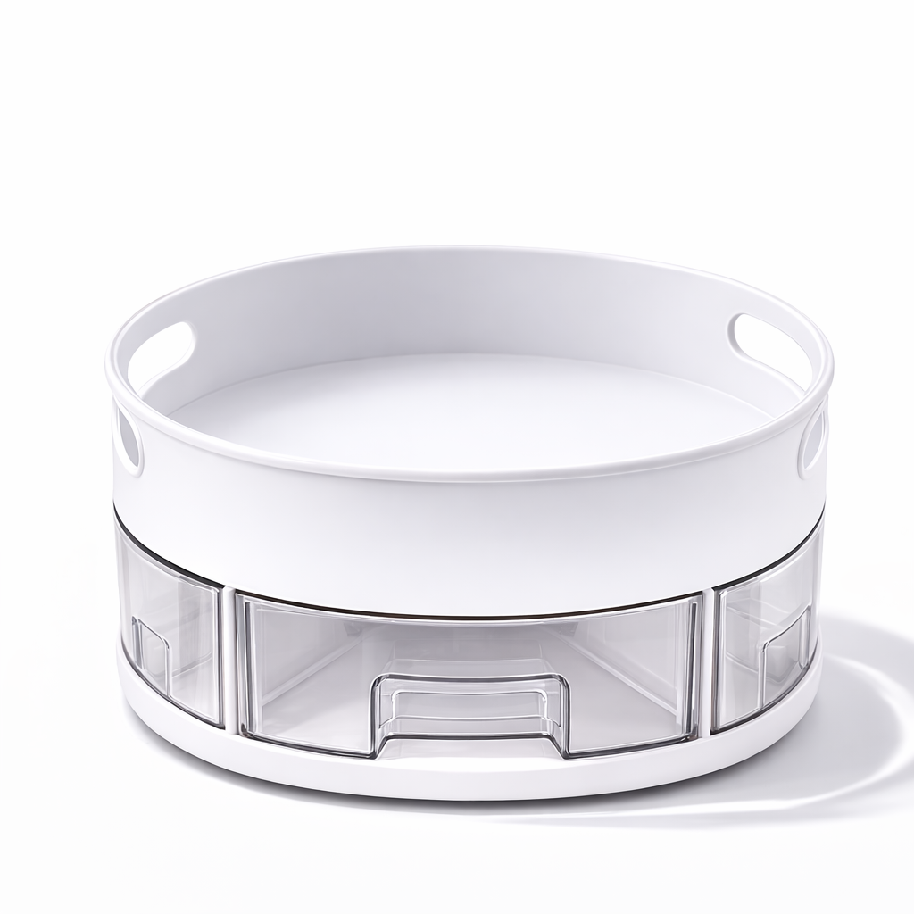 360° Rotating Kitchen Spice Rack - Ultimate Multifunctional Seasoning Storage Organizer